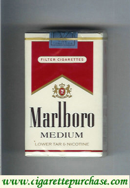 Marlboro Medium cigarettes soft box
